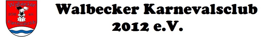 Walbecker Karnevalsclub 2012 e.V.